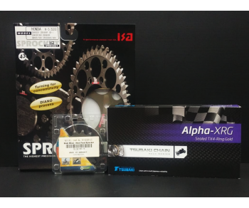Honda CB400SF Revo T-15/T-43 #520 Sprocket Bundle Set 